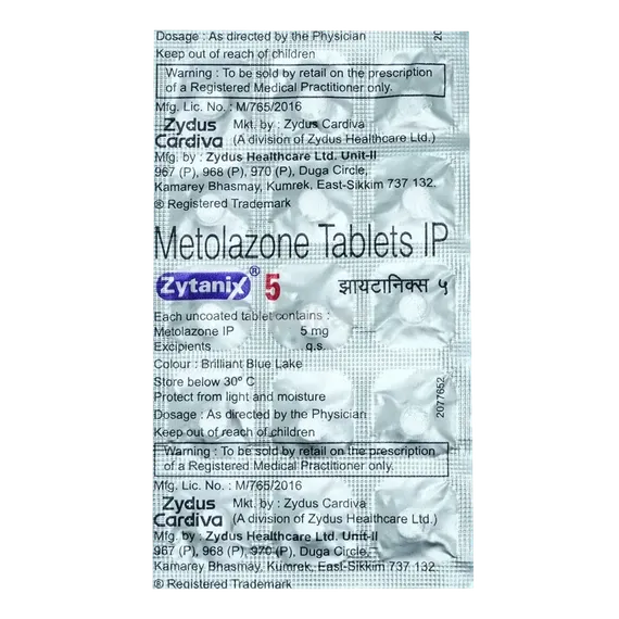 zytanix 5 tablet 15's